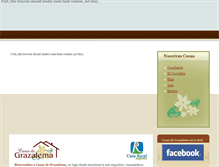 Tablet Screenshot of casasdegrazalema.es